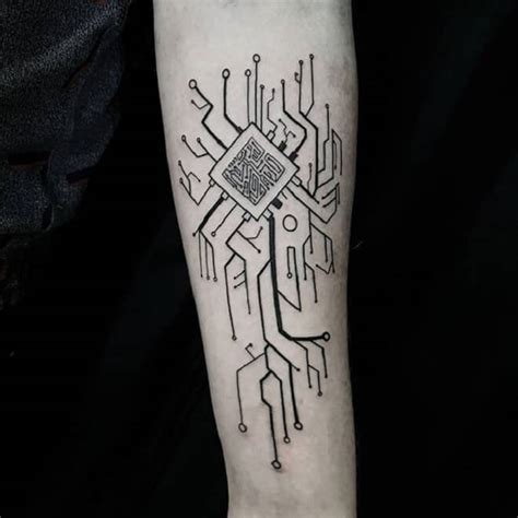 Top 30 Circuit Tattoos Incredible Circuit Tattoo Designs And Ideas
