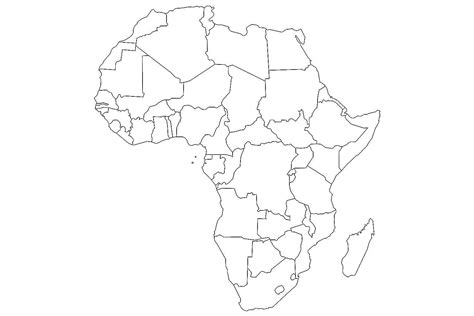 Empty Map Of Africa Latest Free New Photos Blank Map Of Africa