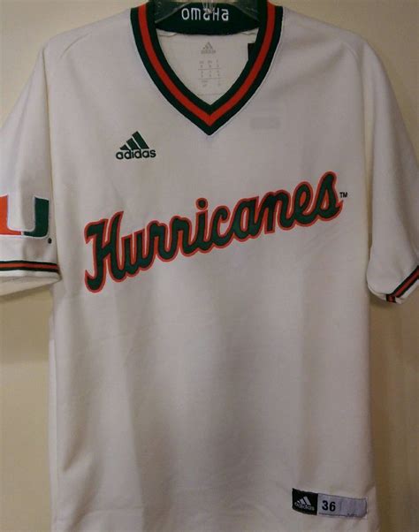 Playing baseball at the university of miami was incredible. Miami Hurricanes Authentic Baseball Jersey Cream ...
