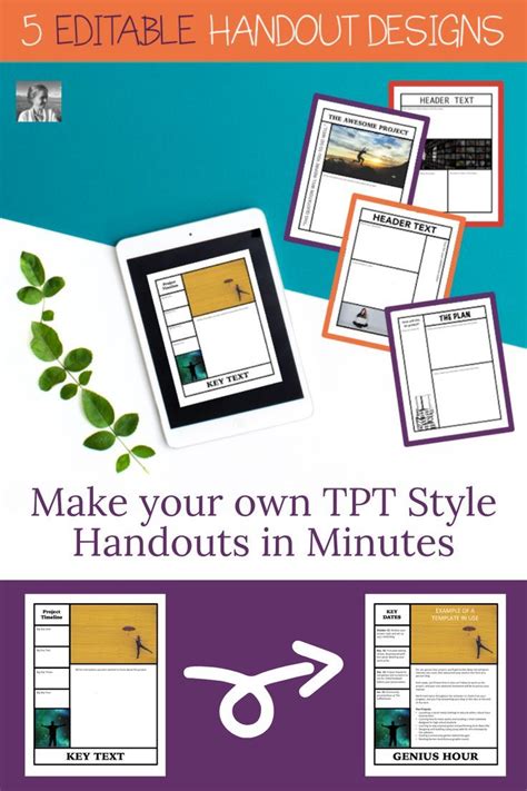 Create A Handout Template In This Article Youll Find The Most Useful