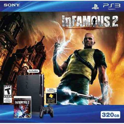 Consola Playstation Ps3 320gb Edición Infamous 2 En México Clasf Juegos