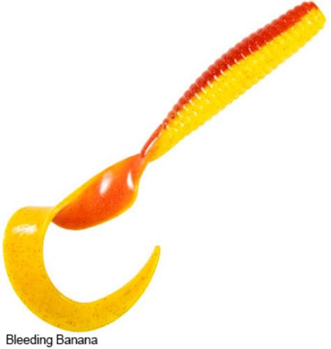 Zman Soft Lure Doormatadorz 5 Inch 4 Per Pack Bleeding Banana 8415