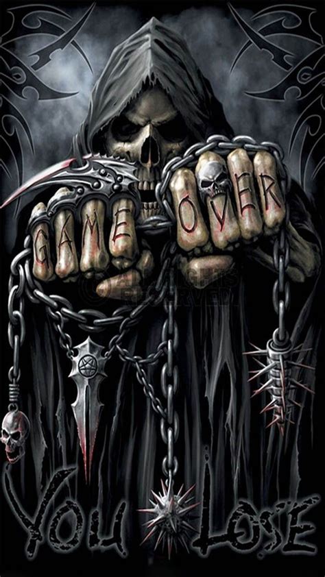 Pin By Mohammed On Grim Reaper Wallpapersالجماجم Grim Reaper Pictures