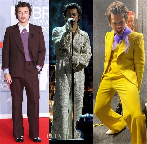 Harry Styles Rocks Three Looks For The Brit Awards 2020