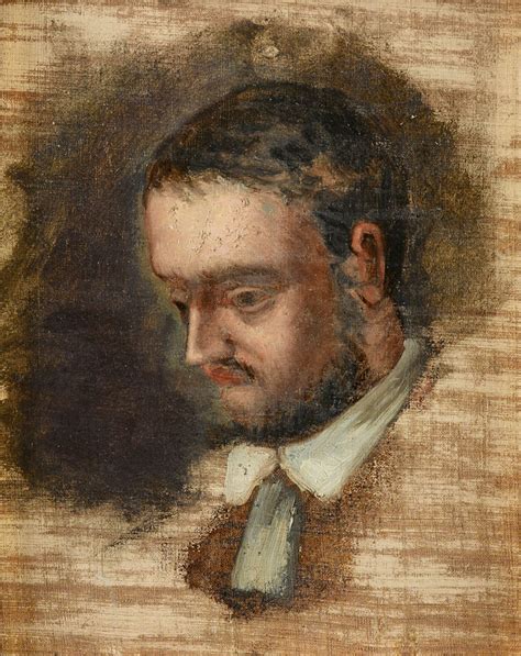 Portrait Of Emile Zola 1864 Paul Cezanne