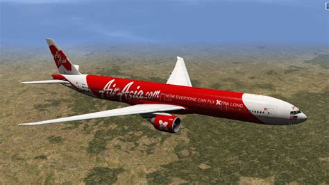 This update is basically revolves around the cockpit and not many changes to the flight or external sections of the aircraft. AirAsia.com - Boeing 777-300ER - AEROSOFT COMMUNITY SERVICES
