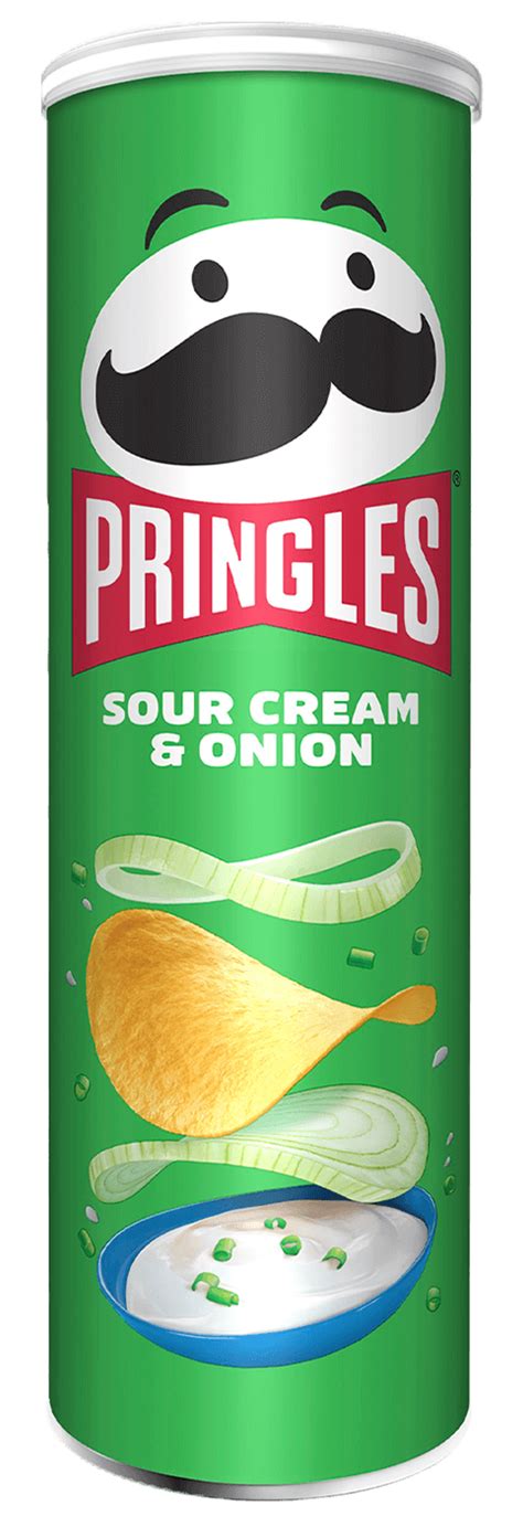 Pringles Large Sour Cream Onion Crisps Pringle Uk