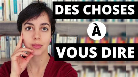 Mettons Les Choses Au Clair YouTube