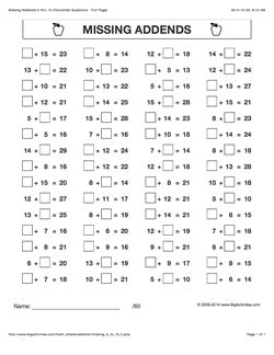 These free christmas math worksheets teach students all the normal math problems but create extra fun by making them christmas. Grade 2 - Math Worksheets (Horizontal Addition) | 2nd ...