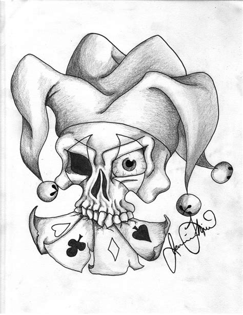 Wicked Jester Drawing At Getdrawings Free Download
