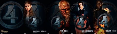 Fantastic Four Reboot Cast Posters Imagined