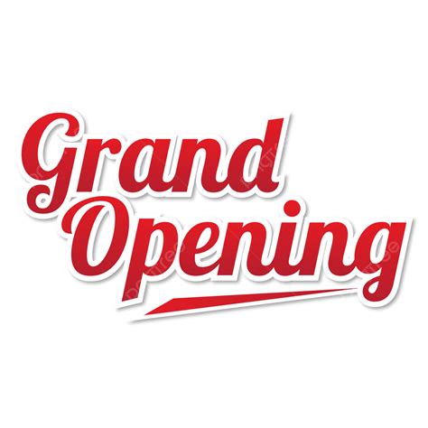 grand opening png vector psd and clipart with transpa