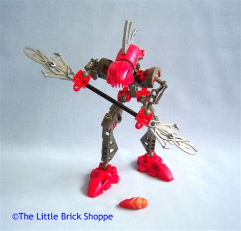 Rare Lego Bionicle 8592 Rahkshi Turahk Complete Figure Only With