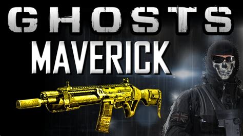 Gold Maverick Assault Rifle Onslaught Dlc Cod Ghosts Weapon Guide