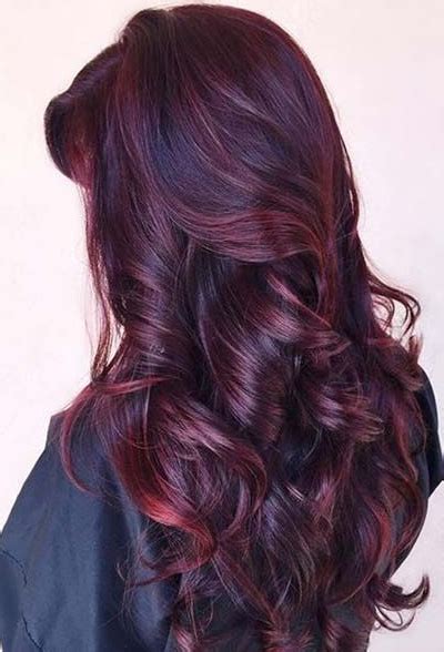 30 Dark Red Hair Color Ideas And Sultry Showstopping Styles