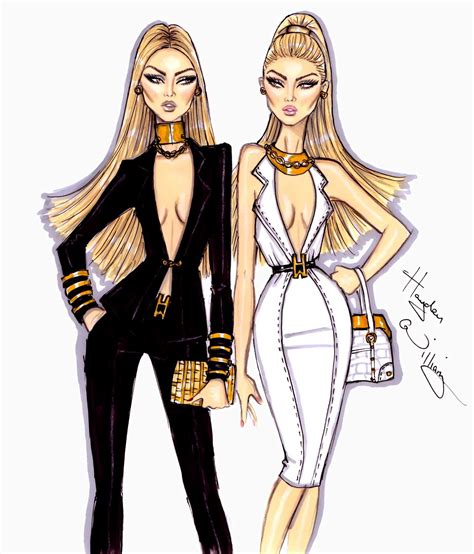 Hayden Williams Fashion Illustrations Double Take By Hayden Williams