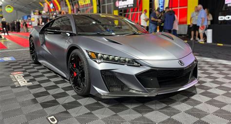 First 2022 Acura Nsx Type S Sells For 11 Million At Monterey Auction