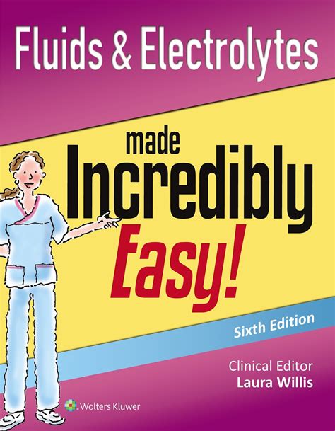 Anaesthesia Database Fluids And Electrolytes Made Incredibly Easy
