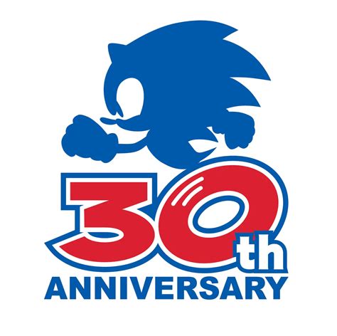 Sonic The Hedgehog 30th Anniversary Logo Logos Gallery Sonic Scanf