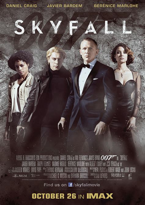 007 Skyfall Movie Poster By D4ny17 On Deviantart
