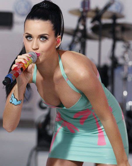 Katy Perry Shows Off Her Skin Tight Pvc Dress And An Hourglass Figure Wed Kill For Ok Magazine