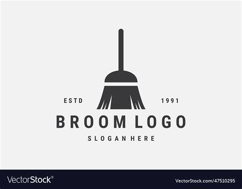 Broom Royalty Free Vector Image Vectorstock