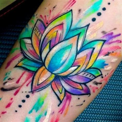 Most Beautiful Watercolor Tattoo Ideas Lotus Tattoo Design Flower Tattoo Designs Tattoo