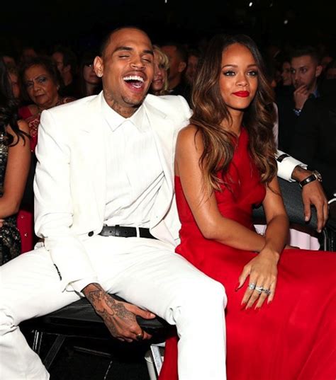 Rihanna Red Hot At Grammy With Chris Brown [photo] Urban Islandz
