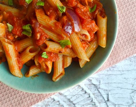 Gluten And Dairy Free Penne Amatriciana