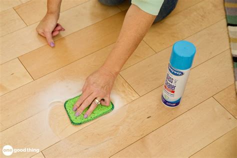 How To Remove Hazy Residue From Hardwood Floors · One Good Thing By