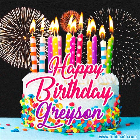 Happy Birthday Greyson S