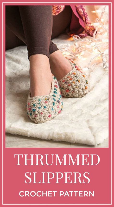 Thrummed Slippers Crochet Pattern Download Crochet Slippers Crochet