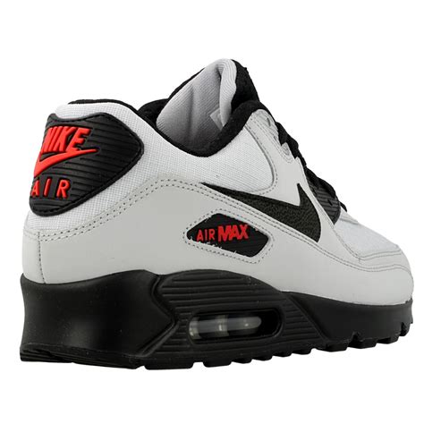 Nike Air Max 90 Essential 537384 049 Black Red Grey ⋆ En Distanceeu