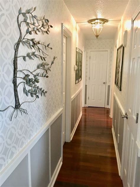 How To Banish The Boring Narrow Hallway Narrow Hallway Hallway