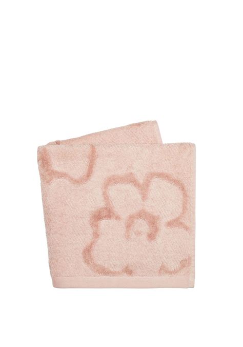 Ted Baker Magnolia Hand Towel 50x90cm Pink Mcelhinneys