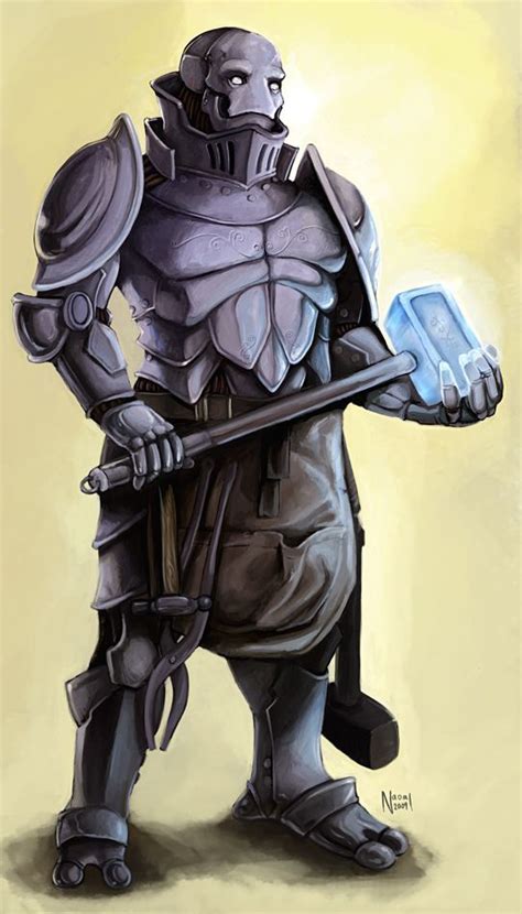 Warforged Fantasy Character Design Concept Art Characters Dungeons