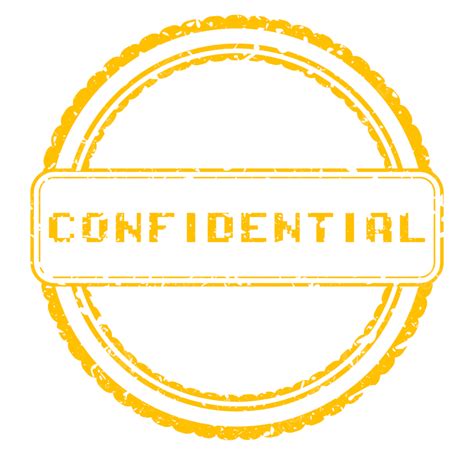 Confidential Stamp Png Transparent Images Free Download Vector Files