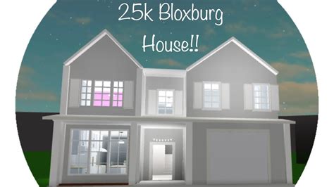 25k Bloxburg House 2 Story No Other Game Pass Youtube