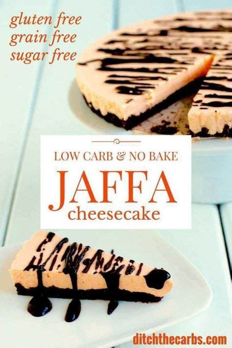 Sugar is finally getting some media attention as the ultimate diet demon. Low Carb No Bake Jaffa Cheesecake | Recipe | Low carb recipes dessert, Low carb desserts, Baking
