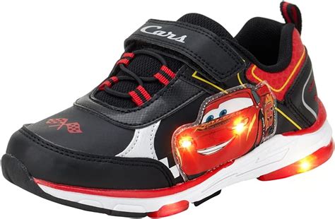 Disney Boys Pixar Cars Sneakers Light Up Lightning