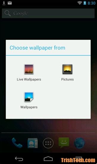 How To Change Wallpaper In Android