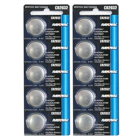 10pk 3v Coin Battery For Bellabeat Accu Chek Ecobee Sensorreplaces