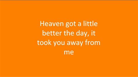 May you take comfort in the knowledge that there is one more angel in heaven. Heaven got another angel lyrics I MISS YOU MY SON. (With images) | Angels lyrics, Inspirational ...