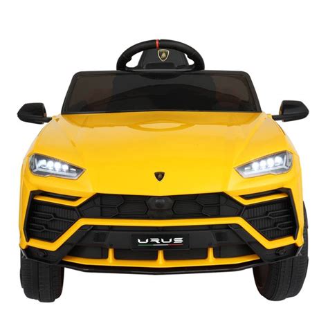 Let your child drive manually or use the remote control to safely guide them yourself; Tobbi 12V Licensed Lamborghini SUV Car Ride On Car for ...