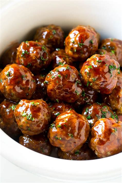 Sweet And Sour Meatballs Slow Cooker Healthy Recipe