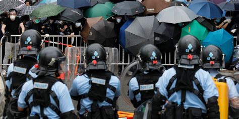 Hong Kong Police Fire Tear Gas Rubber Bullets At Protesters A Z Facts
