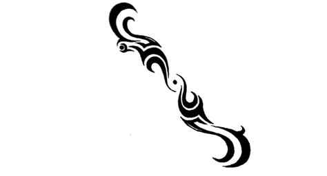 6 Tribal Swirls Vector Images Tribal Swirl Tattoo Designs Tribal