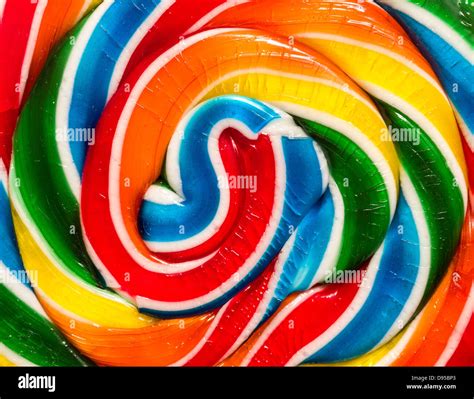 Lollipop Swirl Background Stock Photo Alamy
