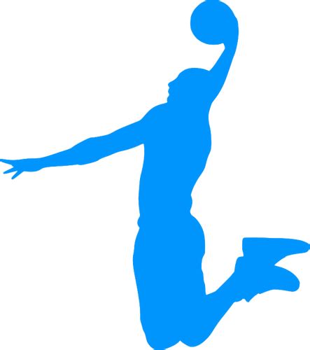 Silhouette Of A Basketball Player At Getdrawings Free