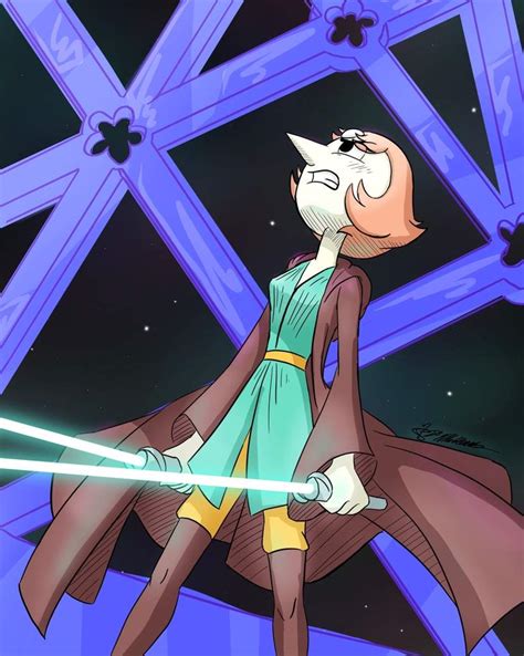 Pearl As A Jedi Steven Universe Amino
